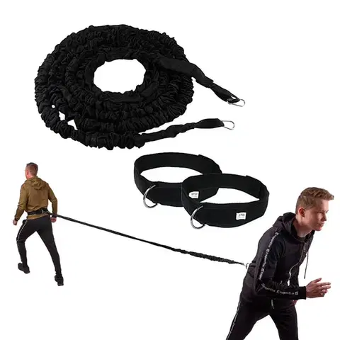 Ostatné fitness náradie Odporové lano inSPORTline Byfaster RS1400 (600x1,3 cm / 14,5 kg)