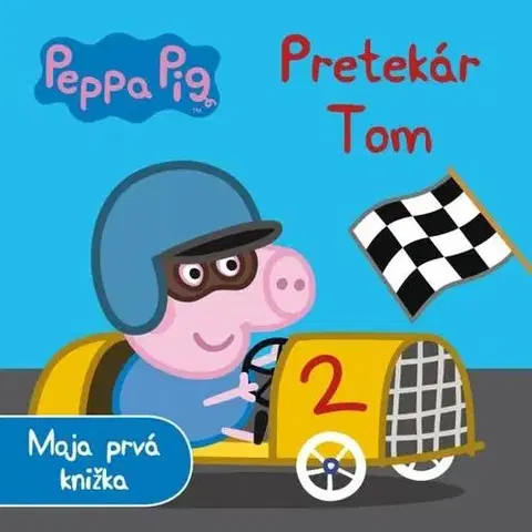 Leporelá, krabičky, puzzle knihy Peppa Pig - Pretekár Tom