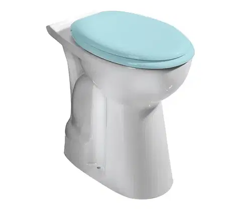 Svietidlá Creavit - bezbariérové kombi WC, spodný odpad, keramika/biela BD305
