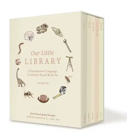 Leporelá, krabičky, puzzle knihy Our Little Library Vol. 3 - Tabitha Paige