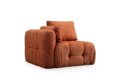 Kreslá Kreslo / Jednomiestna pohovka Amaris L1 - Orange