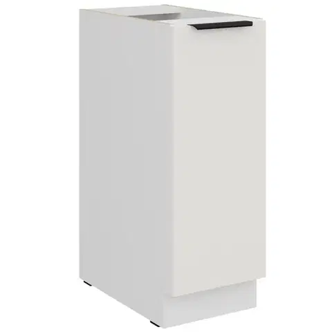 Kuchynské skrinky stojace Kuchynská skrinka Aria-Wh/Wh Anti Fingerprint 30d Cargo Bb