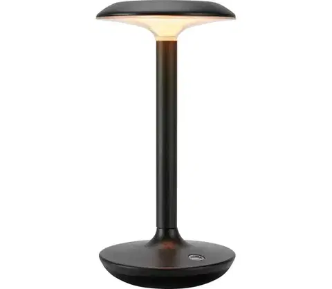 Záhradné lampy Markslöjd 108918-LED Stm. nab. lampa PETIT 2W/1800mAh 2200/2700/3000K IP44 čierna 108918