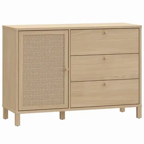 Komody so zásuvkami a dvierkami Komoda Skelbit RTTK122L-D95D