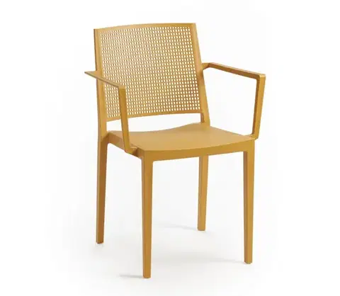Jedálenské zostavy Jedálenská stolička GRID ARMCHAIR Rojaplast