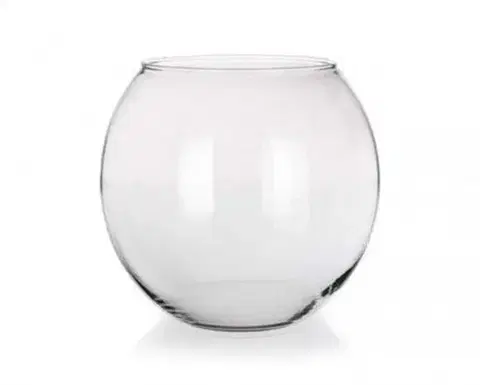 Dekoratívne vázy Kinekus Váza GLOBE guľa priemer 21,5cm, číre sklo BOHEMIA