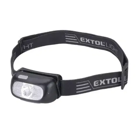 Čelovky EXTOL LIGHT Čelovka 5W CREE XPG +2xčervná LED  , 1Ah