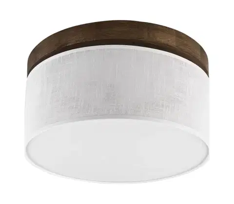 Svietidlá BRILAGI - LED stropné svietidlo BELLADONNA 1xE27/15W/230V pr. 30 cm biele/dub or 8590828609919