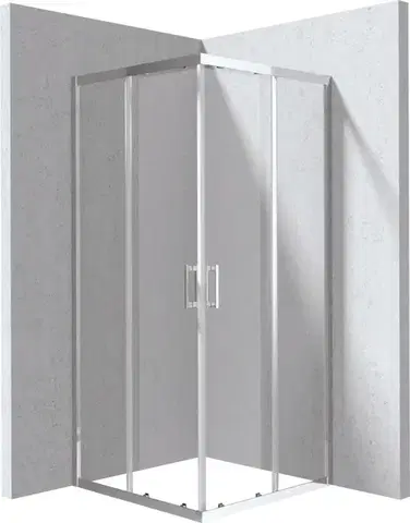 Sprchovacie kúty DEANTE - Funkia Evo štvorcový sprchovací kút, štvorcový, 80x80 cm, KYC_0088P