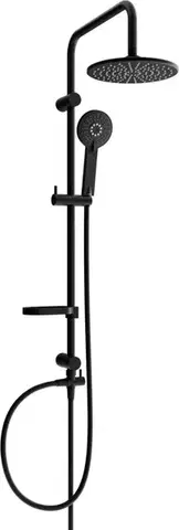 Sprchy a sprchové panely MEXEN/S - X40 čierna sprchový stĺp 7984040091-70