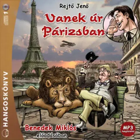 Svetová beletria Kossuth Kiadó Vanek úr Párizsban - Hangoskönyv - MP3