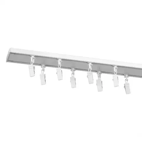 Garniže a kolajničky Draha stropna aluminium II 240cm