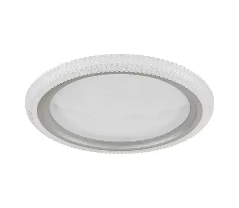 Svietidlá Globo 48494-28 - LED stropné svietidlo ODESSA LED/28W/230V priemer 39,5 cm strieborné 48494-28