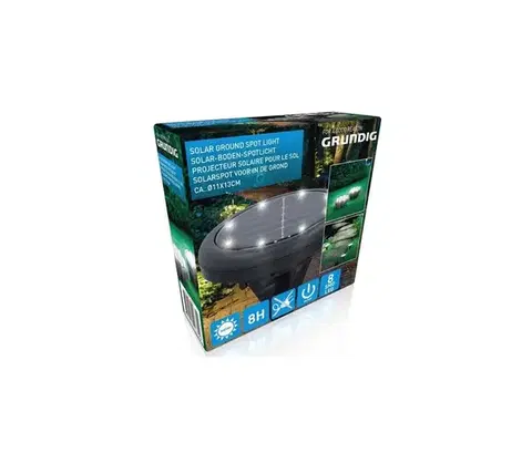 LED osvetlenie Grundig - LED solárne svietidlo 8xLED/1xAA 600 mAh 871125212334