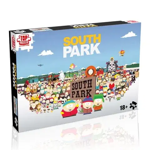 1000 dielikov Winning Moves Puzzle South Park 1000 Winning Moves
