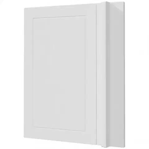MDF fronty PVC Dvierka Quantum D13 U white super mat