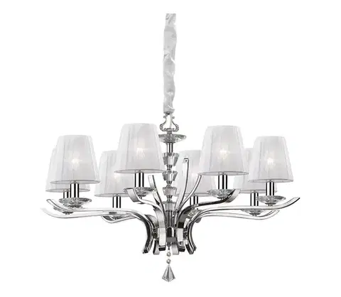 Svietidlá Ideal Lux - Luster na reťazi 8xE14/40W/230V