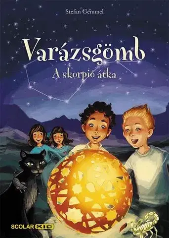 Dobrodružstvo, napätie, western Varázsgömb - A skorpió átka - Stefan Gemmel,Bán Zoltán András