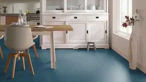 Marmoleum click FORBO Marmoleum click Petrol 333358 Lamely 300 × 300 mm