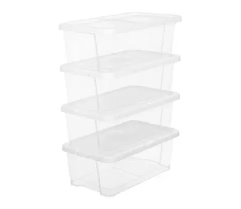 Botníky Biely úložný box BOXIFY LSP12WT