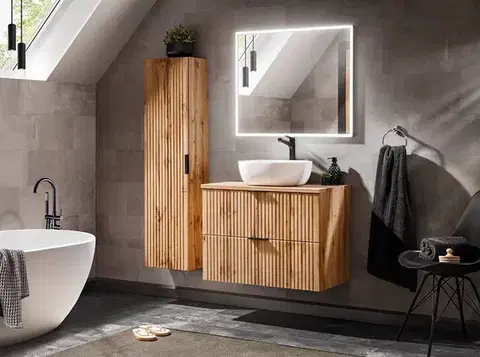 Kúpeľňový nábytok Comad ADEL OAK 82-60-B-2S