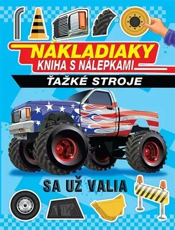 Nalepovačky, vystrihovačky, skladačky Nákladiaky