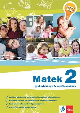 Matematika Matek 2 - Gyakorlókönyv 2. osztályosoknak