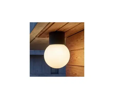 Svietidlá  46082 - Vonkajšie bodové svietidlo STONO 1xE27/15W/230V IP65 antracit 46082