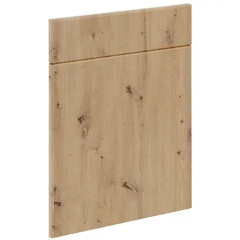 Kuchynské skrinky Čelo skrinky Luxeo F16-D60S1-AX tenký rám dub