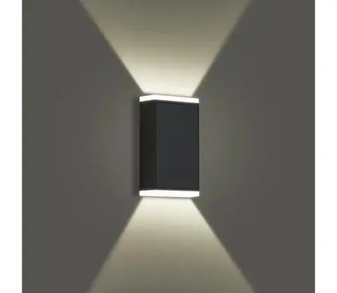 LED osvetlenie BRILAGI - LED solárne nástenné svietidlo SUN GUARD LED/2W/3,7V 2000 mAh IP45 BRI294