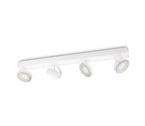 Svietidlá Philips 53174/31/P0 - Stmievateľné bodové svietidlo MYLIVING CLOCKWORK 4xLED/4,5W 53174/31/P0