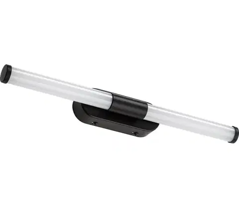 Svietidlá Rabalux 75096 - LED kúpeľňové osvetlenie na zrkadlo TENEBRA 6W/230V IP44 40 cm čierna 75096
