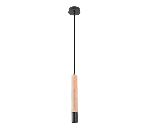 Svietidlá Rabalux 72131 - Luster na lanku BRAULIA 1xGU10/50W/230V buk 72131