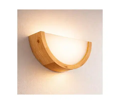Svietidlá  Nástenné svietidlo NATURAL 1xE27/60W/230V borovica LD-PD-6.12 SOSNA