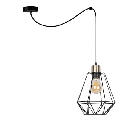 Svietidlá  Luster na lanku PRIMO 1xE27/60W/230V pavúk 31-00279