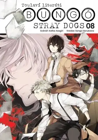 Manga Bungó Stray Dogs - Toulaví literáti 8 - Kafka Asagiri,Sango Harukawa,Petr Kabelka,Eliška Kabelková Vítová