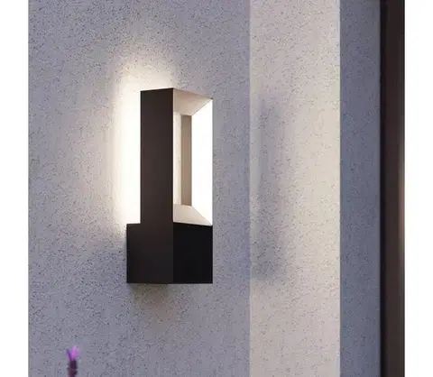 Svietidlá Eglo 98725 - LED Vonkajšie nástenné svietidlo RIFORANO 2xLED/5W/230V IP44 98725