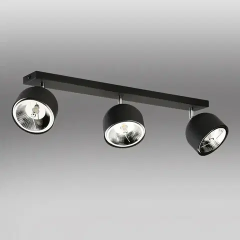 Lampy do obývačky Stropné bodové svietidlo Altea 6520 Black LS3