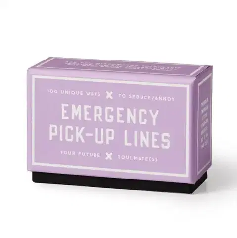 Motivačná literatúra Emergency Pick-up Lines Card Set - Brass Brass Monkey