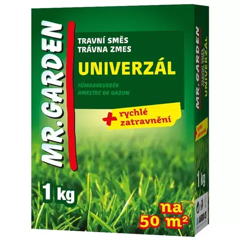 Záhrada Mr.Garden Trávna zmes univerzál, 1 kg krabica