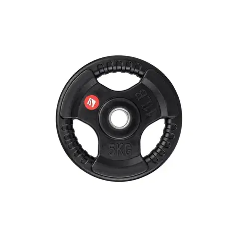 Závažia k činkám Pogumovaný kotúč inSPORTline Graton 5 kg 30 mm