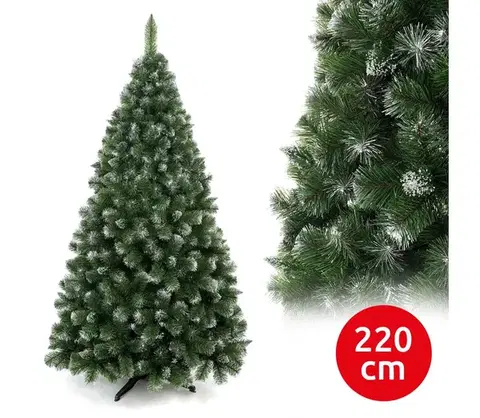 Vianočné dekorácie  Vianočný stromček 220 cm borovica EL- SODE 220