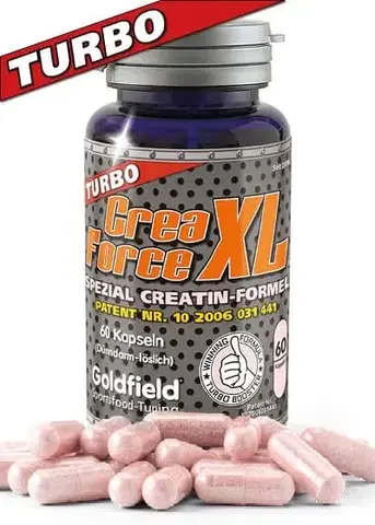 Viaczložkový kreatín Crea-Force XL Turbo - Goldfield 60 tbl.