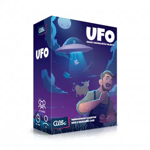 Kartové hry Albi Kartová hra UFO: Únosy fascinujúcich objektov