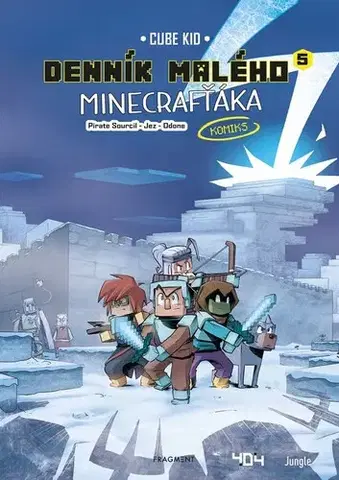 Dobrodružstvo, napätie, western Denník malého Minecrafťáka: komiks 5 - Kolektív autorov,Kolektív autorov,Mária Haraštová,Martin Herodek