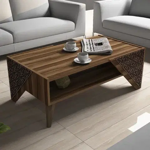 Konferenčné stolíky Konferenčný stolík Beril - Walnut