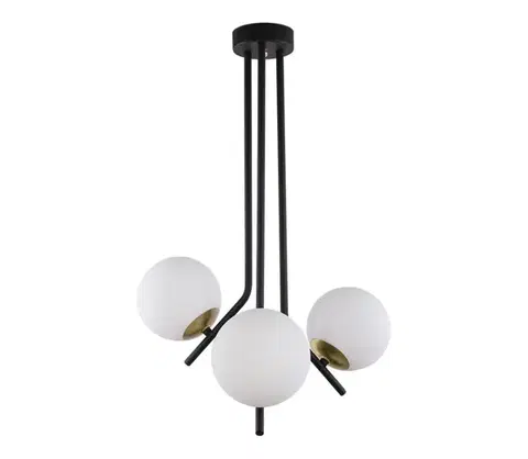 Svietidlá Jupiter 1732 - Luster na tyči TIM 3xE14/40W/230V mosadz 1732