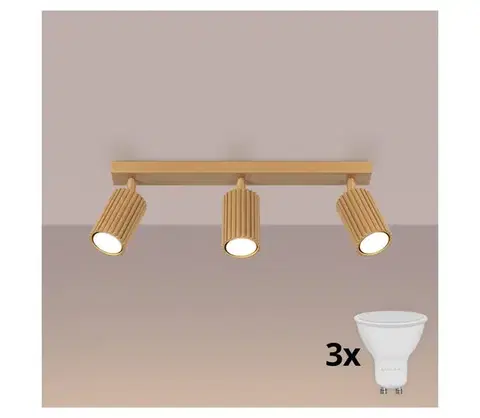 Svietidlá BRILAGI - LED bodové svietidlo CRESTO 3xGU10/10W/230V zlaté BR.1562