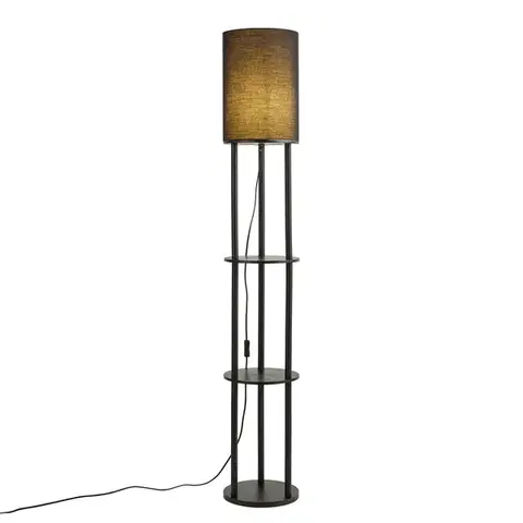 Stojace lampy Moderná stojacia lampa čierna - Stojon