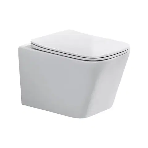 Príslušenstvo ArtCom Závesná WC misa WALL HUNG E-1060A | biela